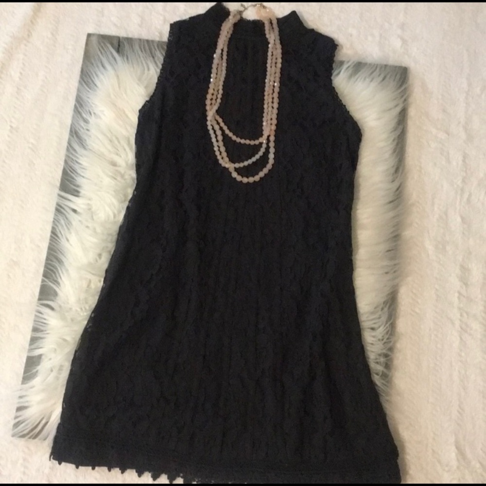 Xhilaration Black Lace Dress #0724